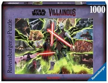 Ravensburger Puzzle Star Wars Villainous: Asajj Ventress - pussel, 1000 bitar