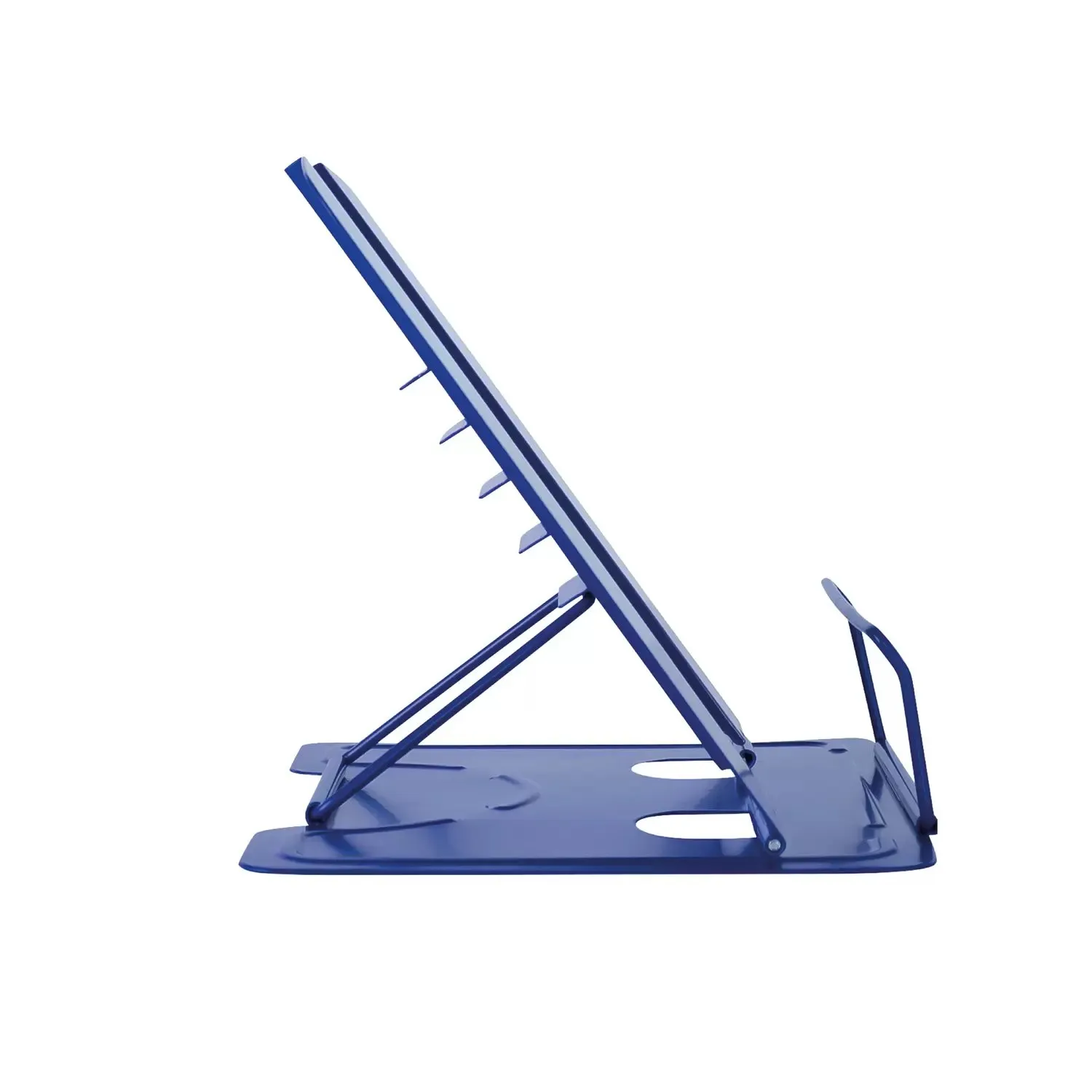 Herma Reading rack metal blue