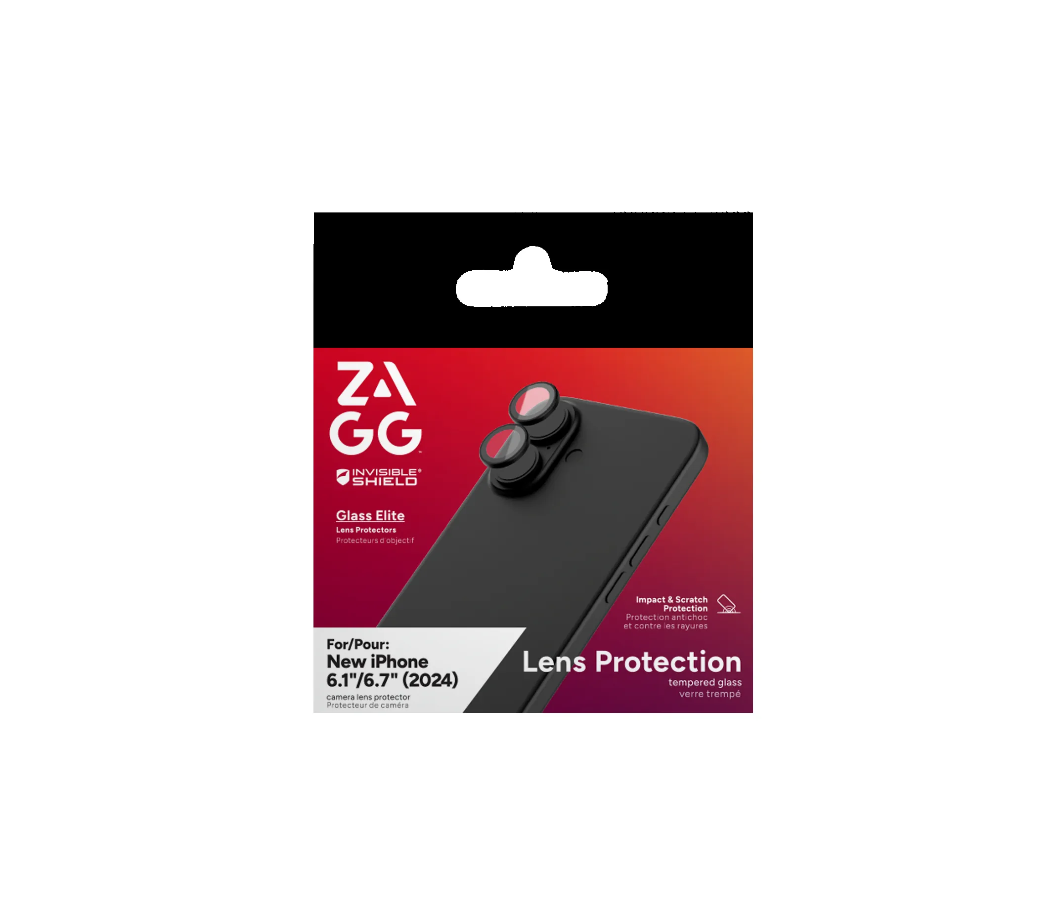 Zagg InvisibleShield Premium Glass iPhone 16 / 16 Plus -kameran linssinsuoja