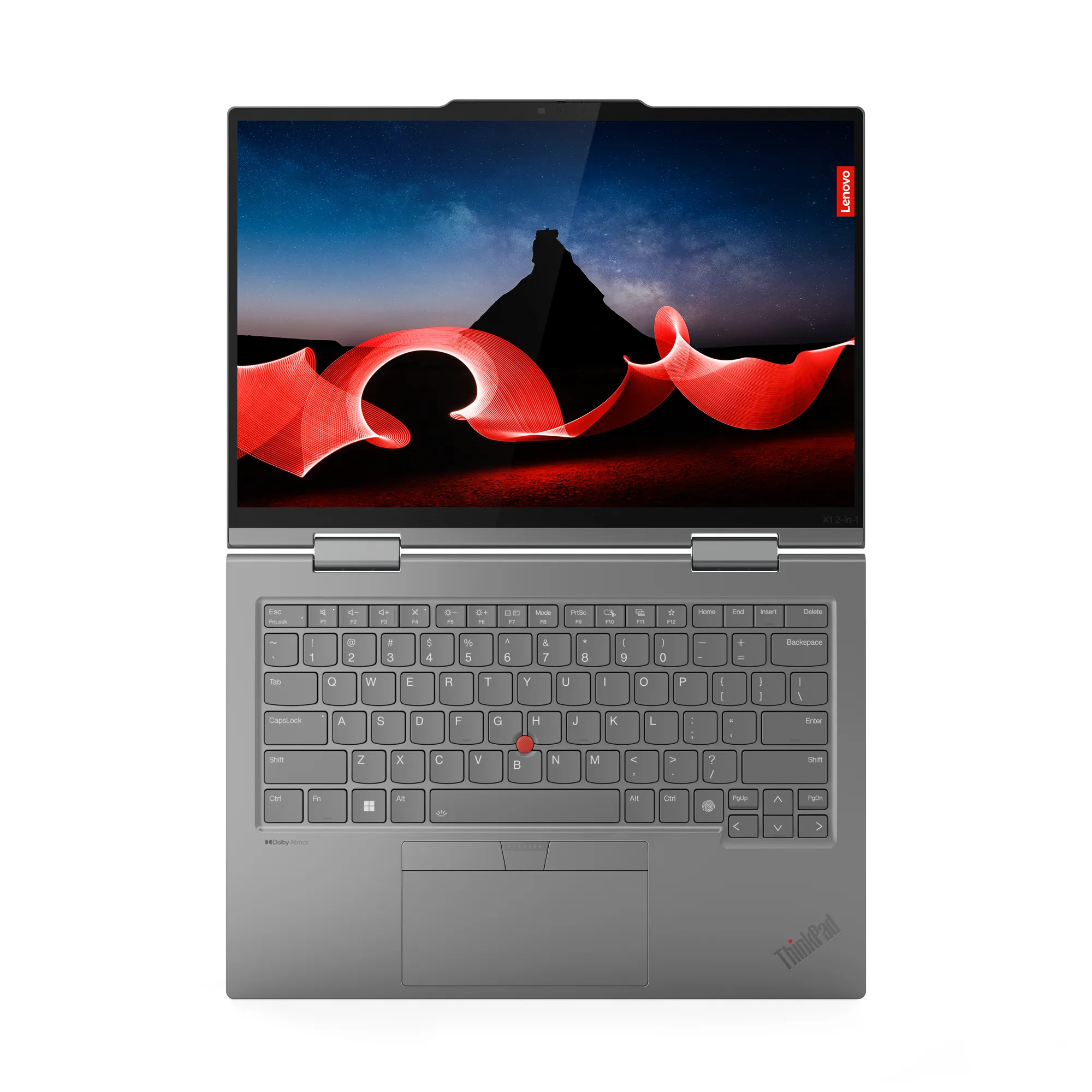 Lenovo ThinkPad X1 2-in-1 Gen 9 14" 155U, 16 Gt, 512 Gt, Win 11 Pro -kannettava, harmaa