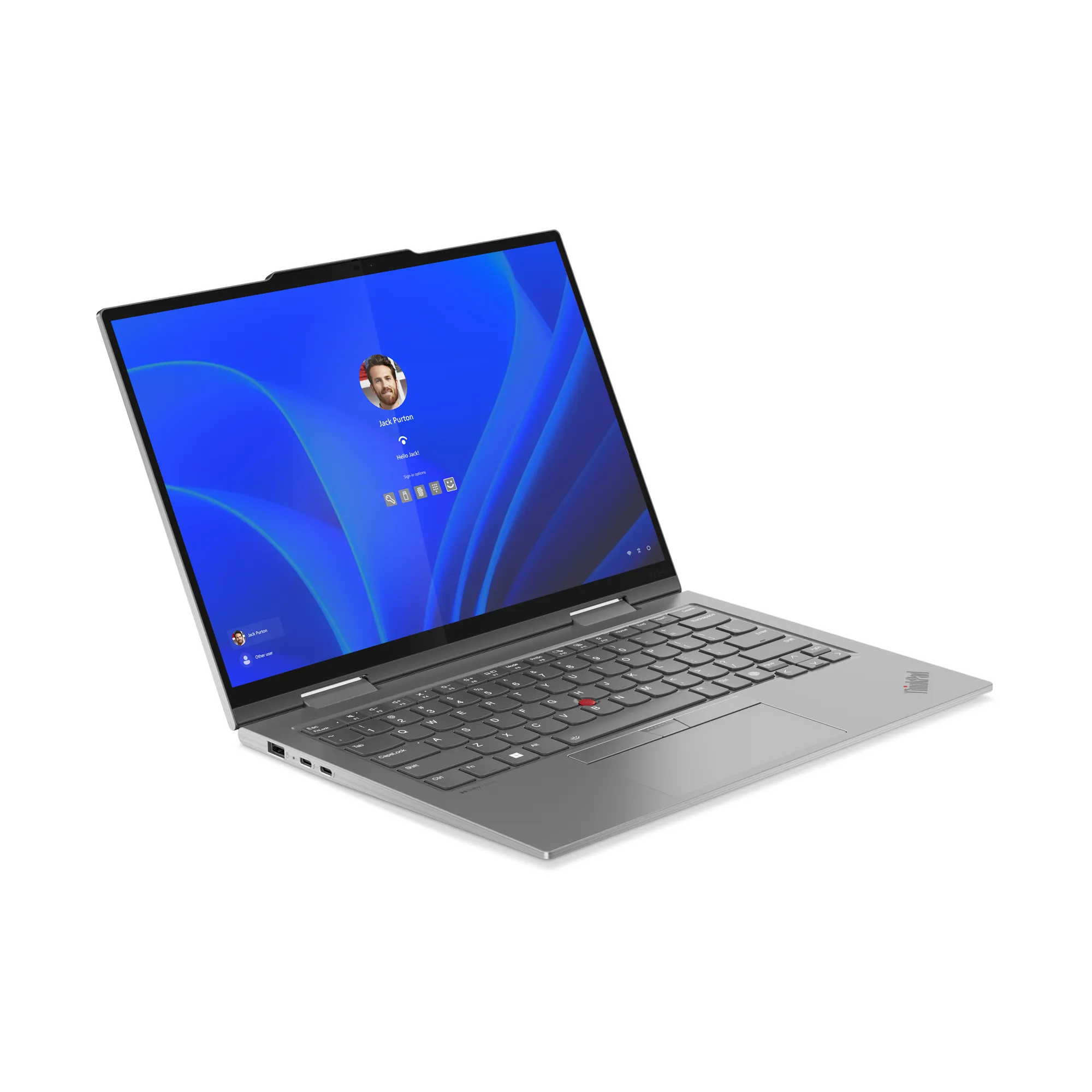 Lenovo ThinkPad X1 2-in-1 Gen 9 14" 155U, 16 Gt, 512 Gt, Win 11 Pro -kannettava, harmaa