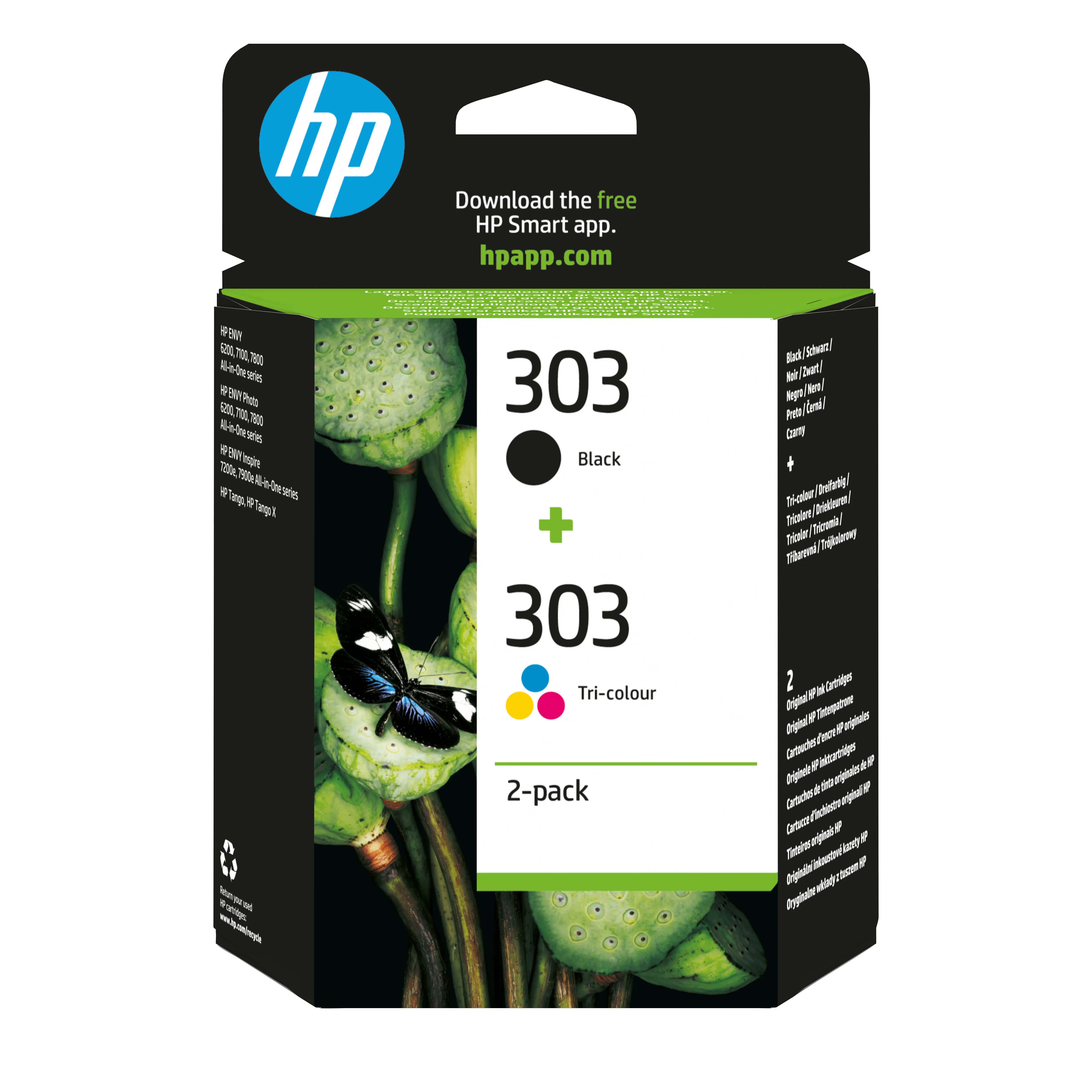 HP 303 Ink Cartridge Combo 2-Pack