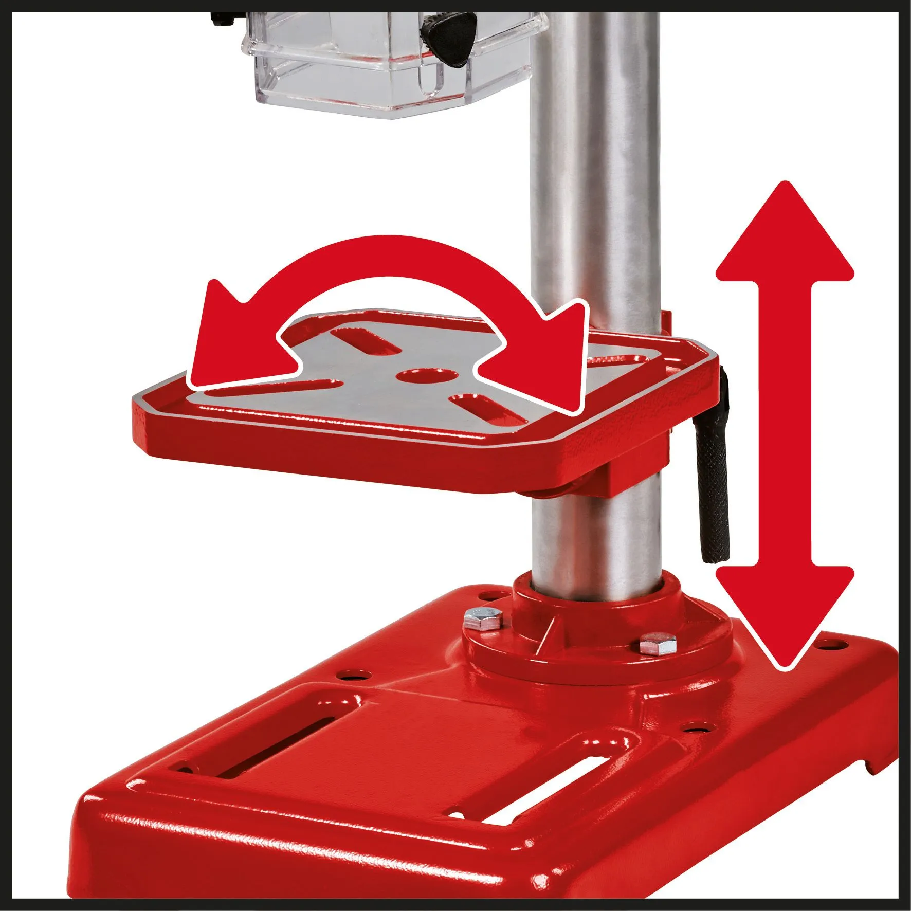 Einhell TC-BD 450 column drill (red/black, 450 watts)