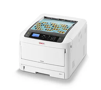 OKI C834dnw Duplex, LAN/Wi-Fi, A3 - LED-f&auml;rgskrivare