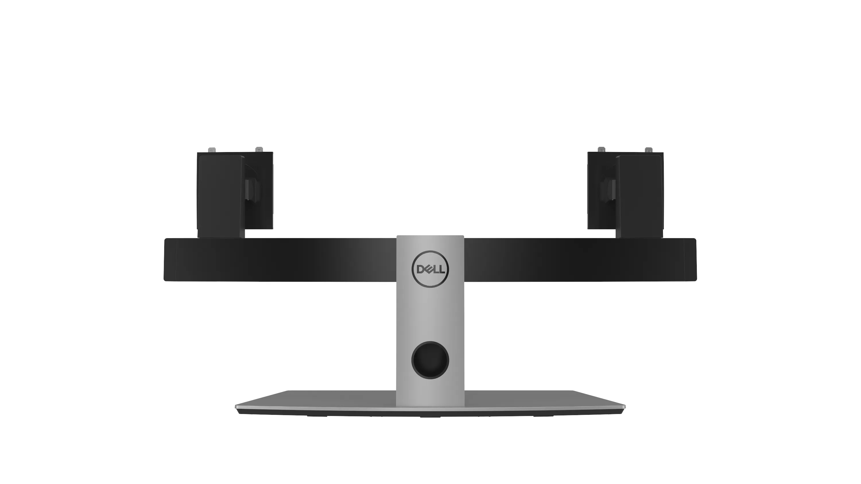 Dell Pro Dual Monitor Stand MDS19-p&ouml;yt&auml;jalka kahdelle n&auml;yt&ouml;lle 19-27", 6 kg, musta