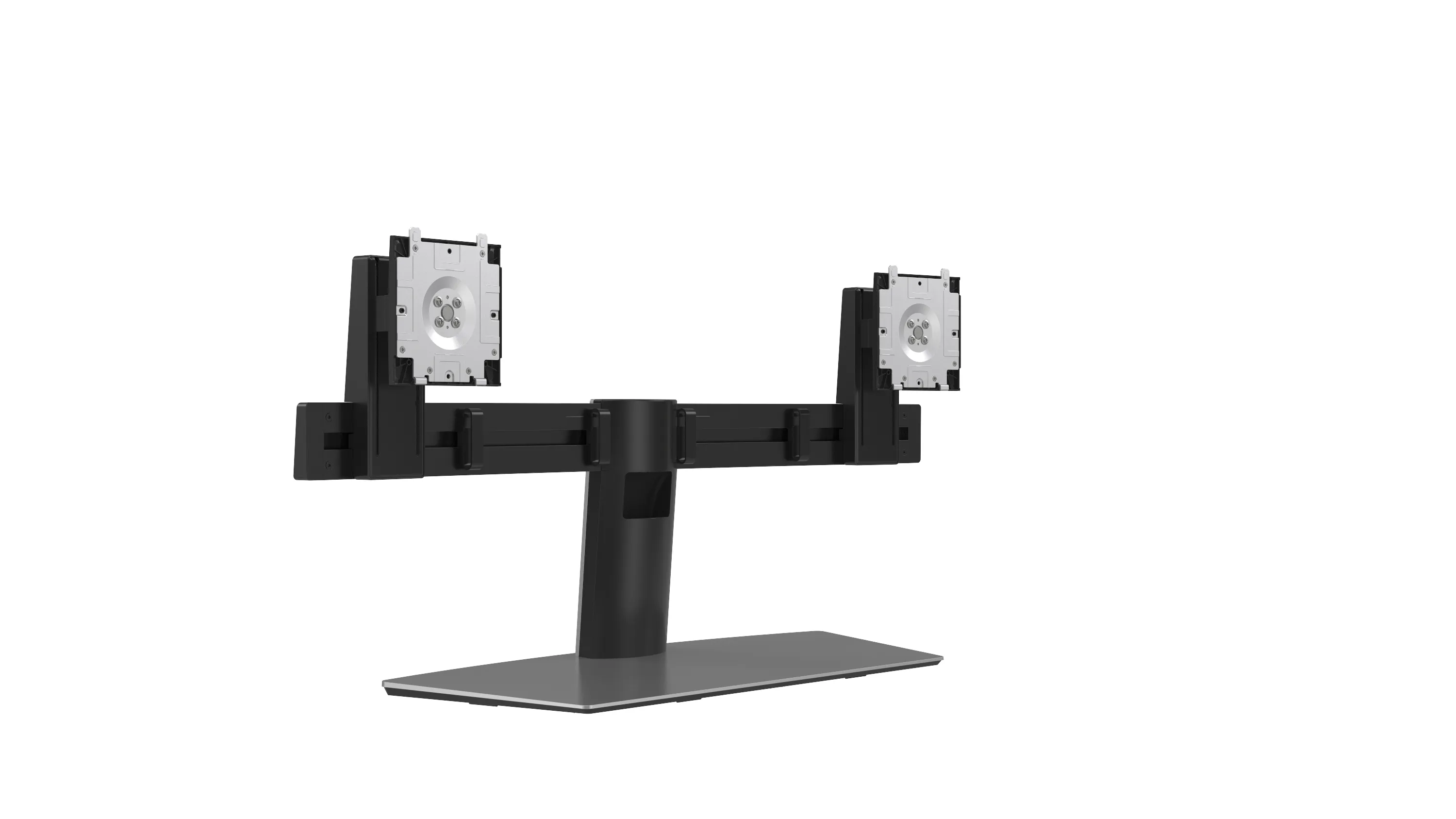 Dell Pro Dual Monitor Stand MDS19-p&ouml;yt&auml;jalka kahdelle n&auml;yt&ouml;lle 19-27", 6 kg, musta