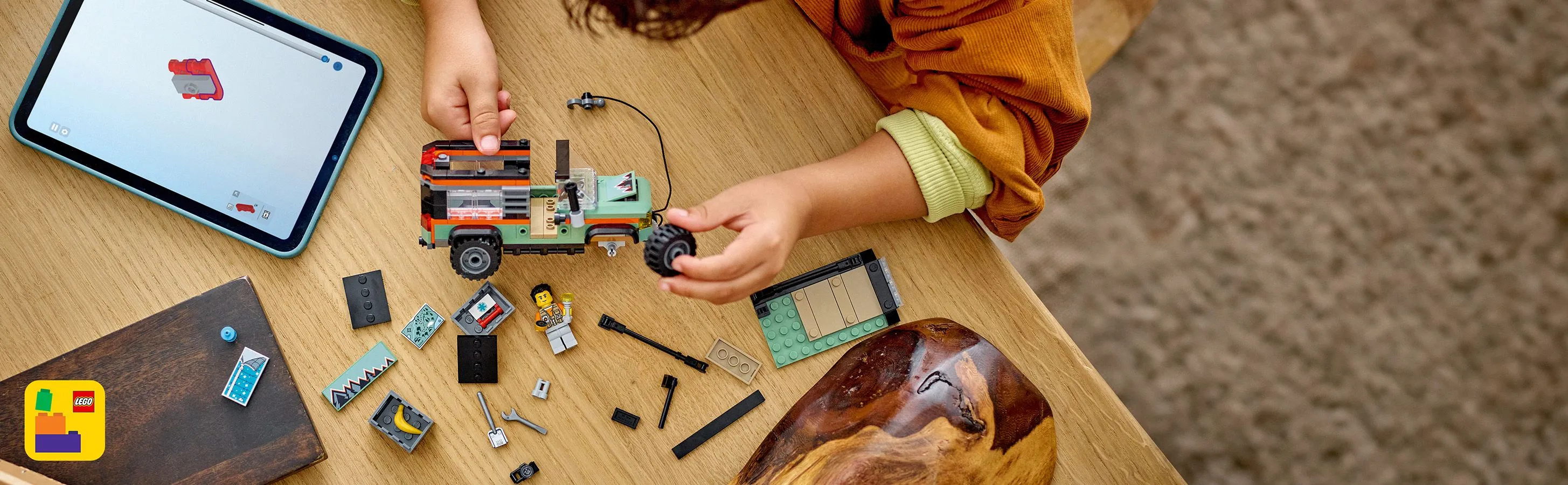 LEGO City Four Wheel Drive Mountain Vehicle 60447