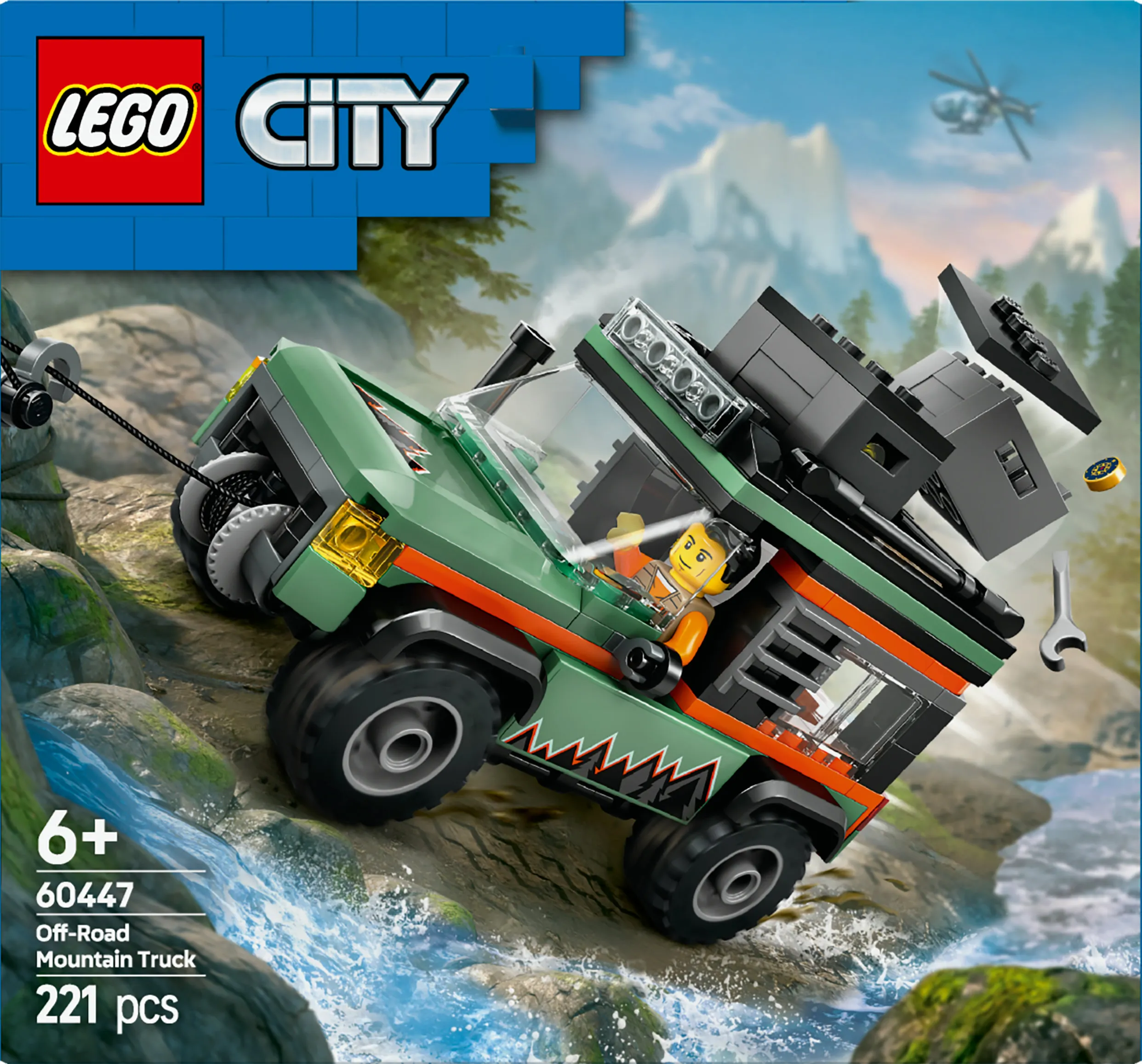 LEGO City Four Wheel Drive Mountain Vehicle 60447