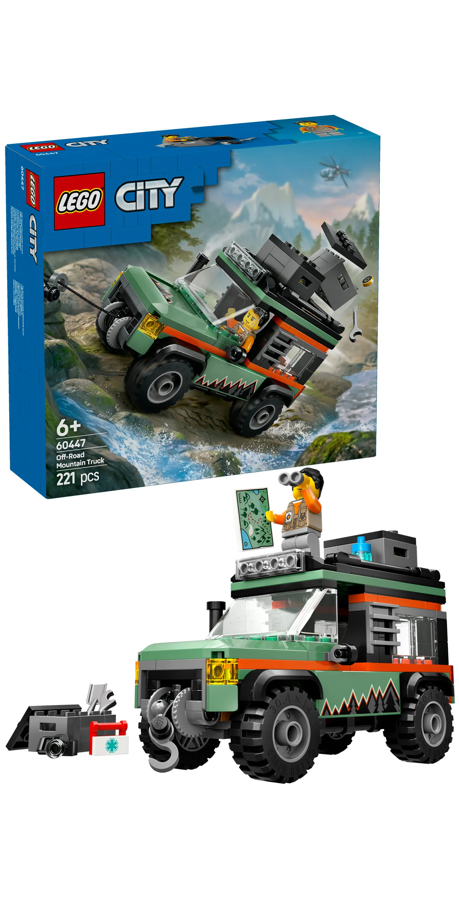 LEGO City Four Wheel Drive Mountain Vehicle 60447