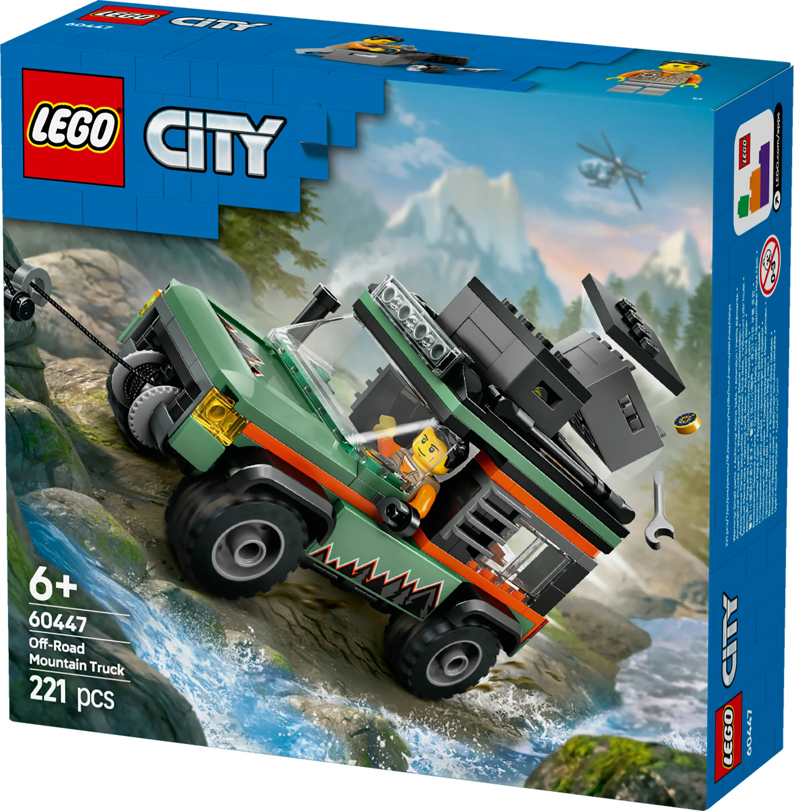 LEGO City Four Wheel Drive Mountain Vehicle 60447