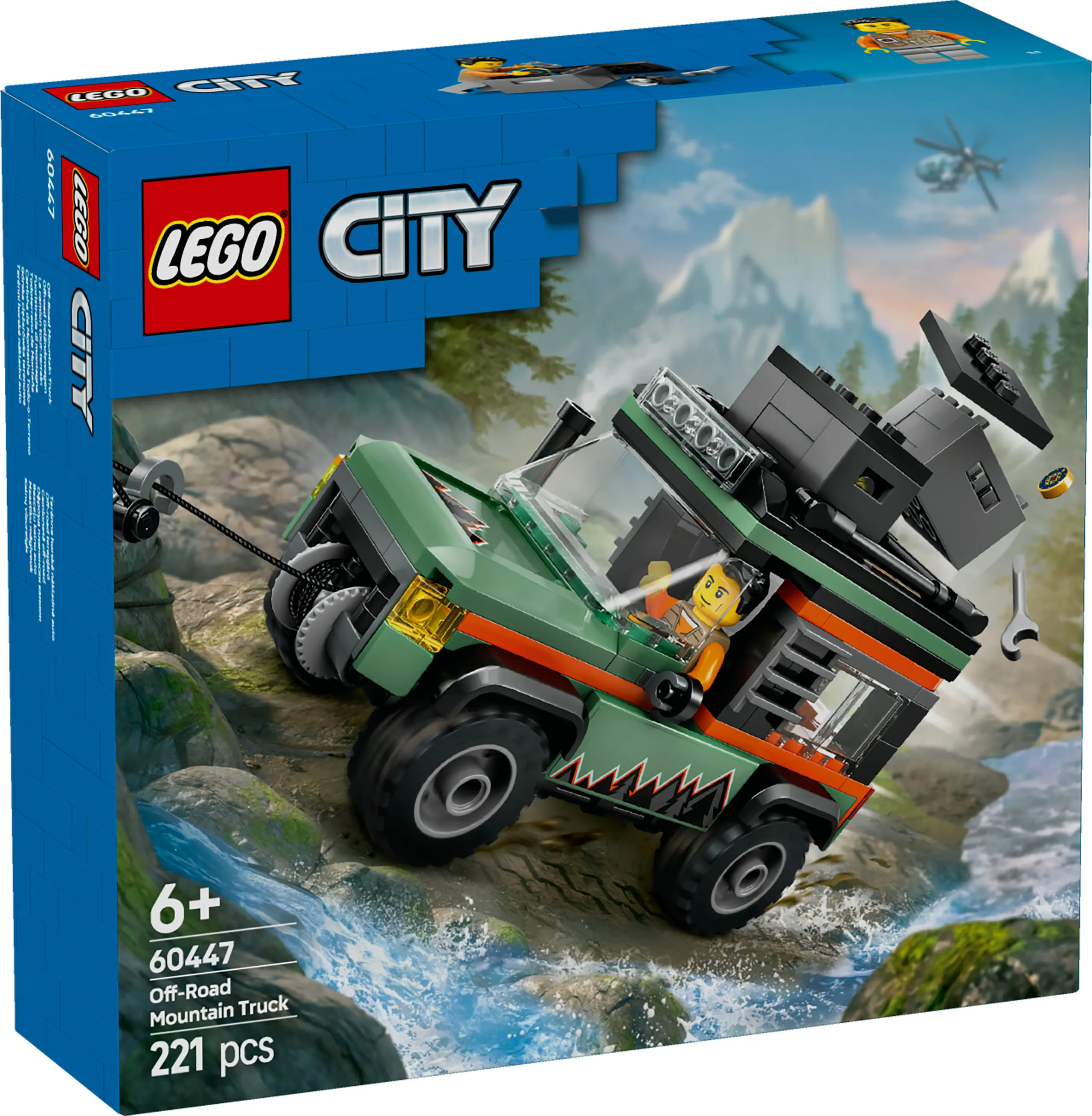 LEGO City Four Wheel Drive Mountain Vehicle 60447