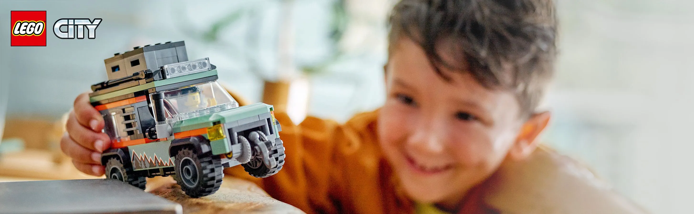 LEGO City Four Wheel Drive Mountain Vehicle 60447