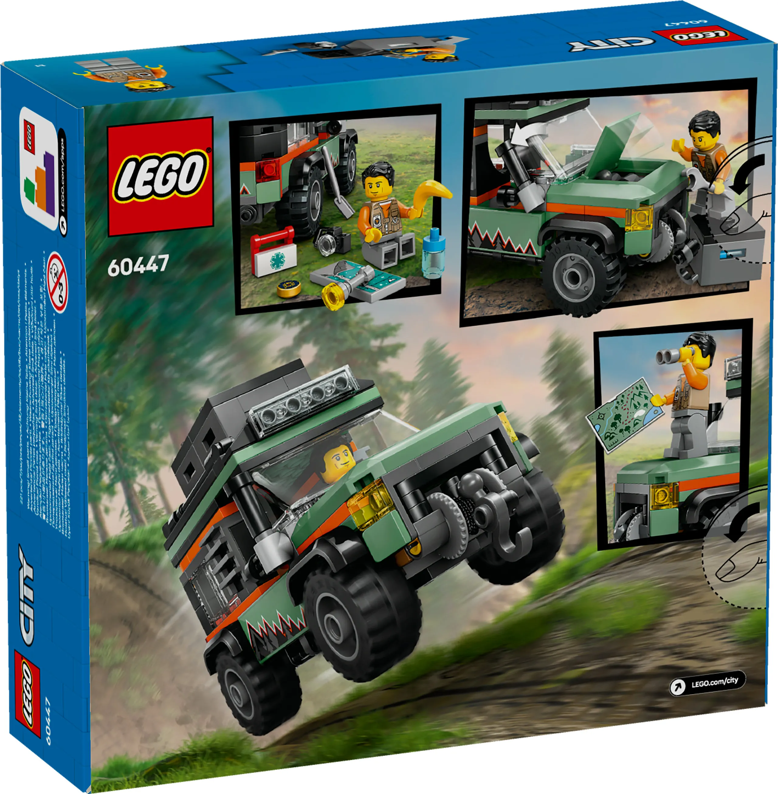 LEGO City Four Wheel Drive Mountain Vehicle 60447