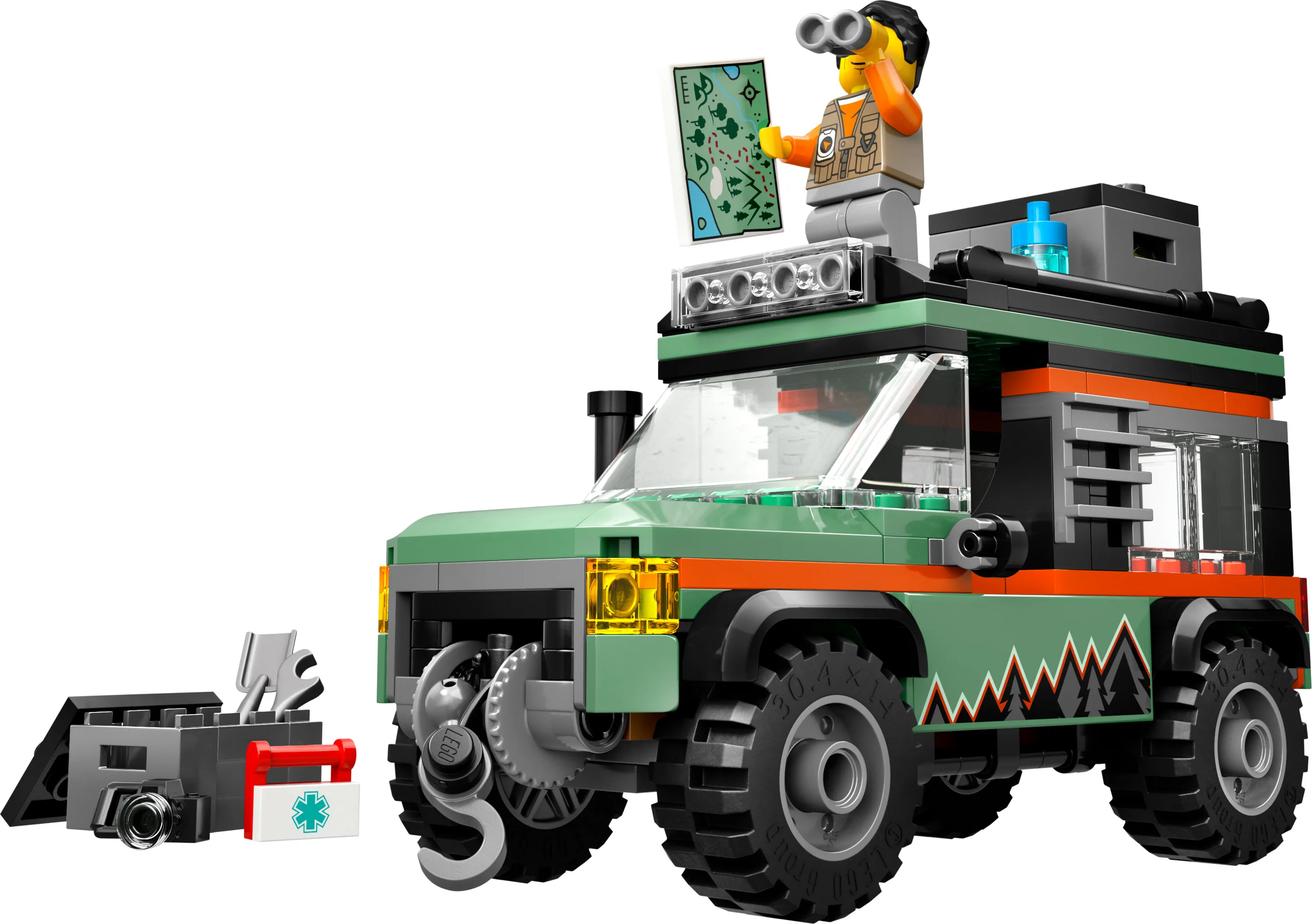 LEGO City Four Wheel Drive Mountain Vehicle 60447
