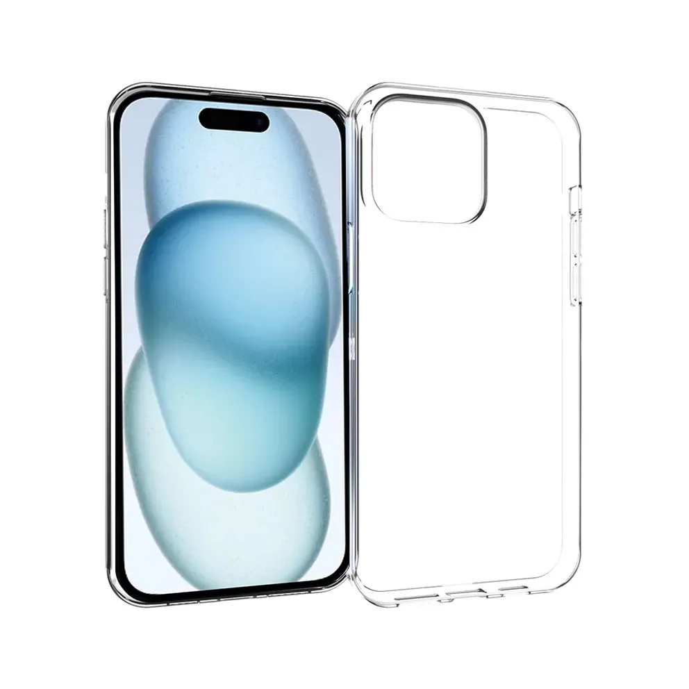 Insmat Crystal Cover, iPhone 15 -suojakuori, Läpinäkyvä