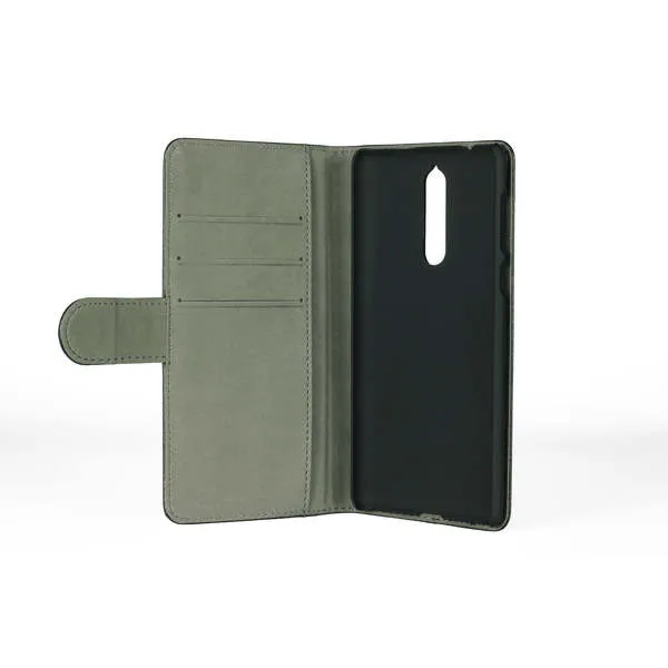 GEAR Wallet, Nokia 8 - Wallet Case, Black