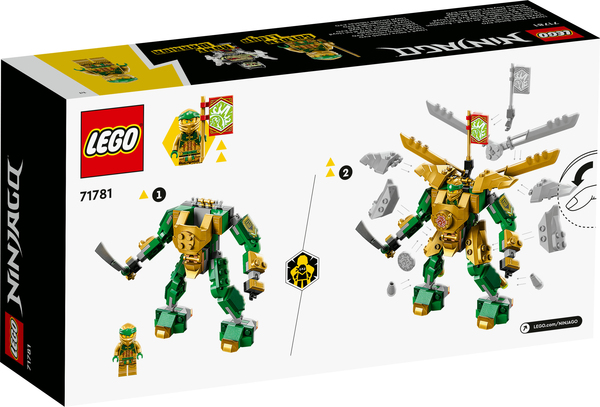Lego Ninjago Lloyds Mech Duel EVO Construction Toy 71781