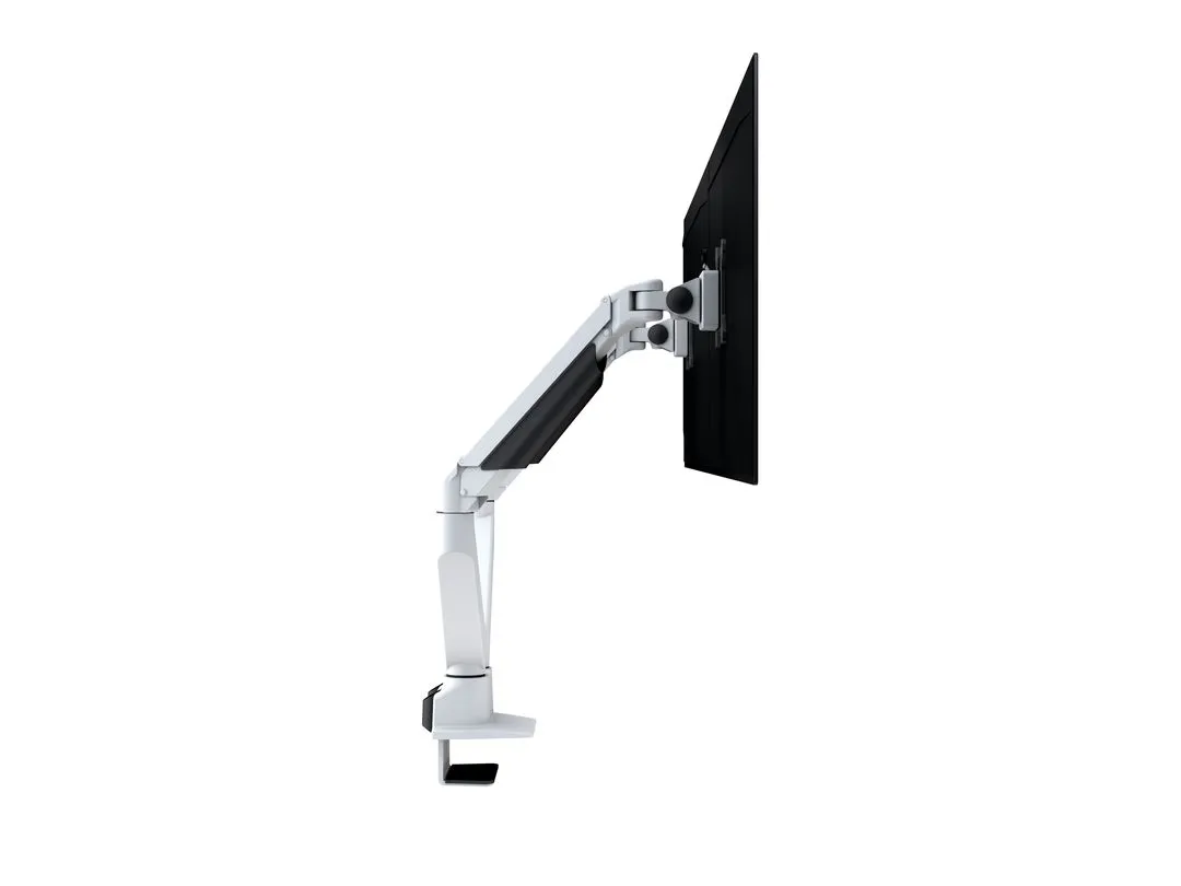 M VESA Gas Lift Arm Dual Side by Side Wh