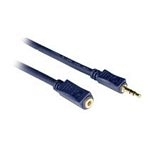 Cables To Go Stereo 3.5mm &ndash; 3.5mm - audio cable, male/female, 3 m, Black
