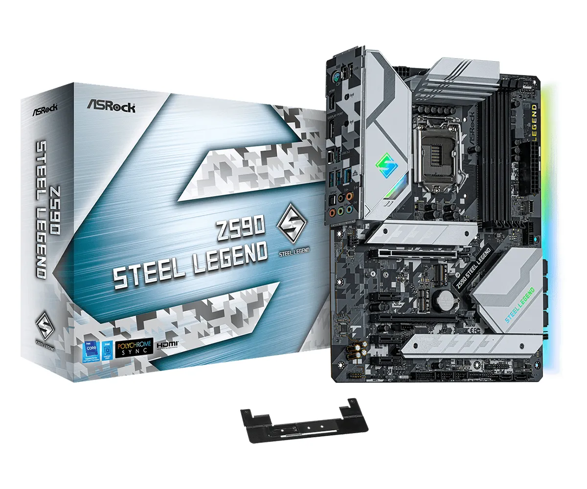 ASRock Z590 Steel Legend ATX-emolevy