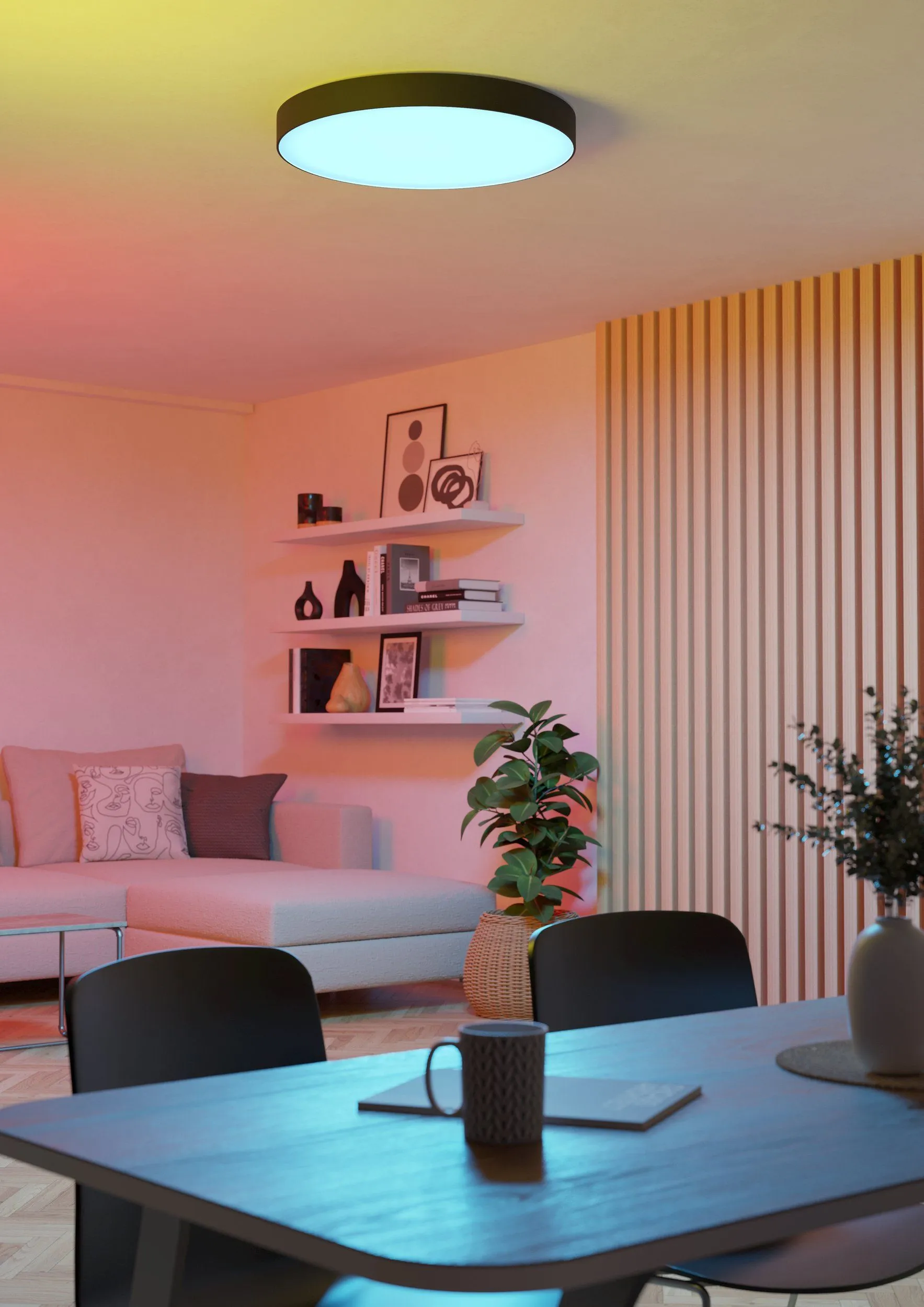 EGLO CONNECT-Z GALLIZZI-Z - Smart LED-taklampa, Svart, vit