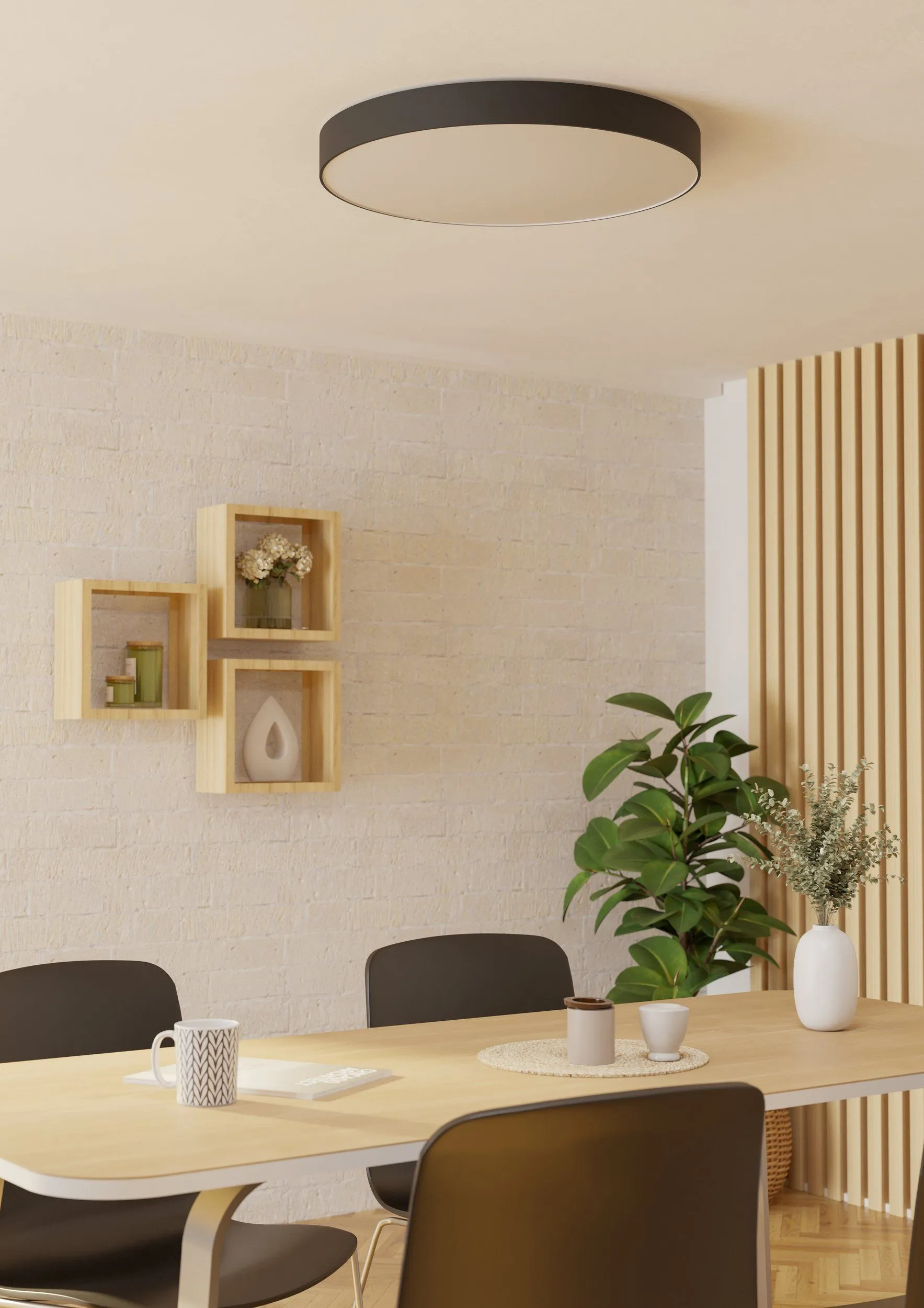 EGLO CONNECT-Z GALLIZZI-Z - Smart LED ceiling light, Black, White