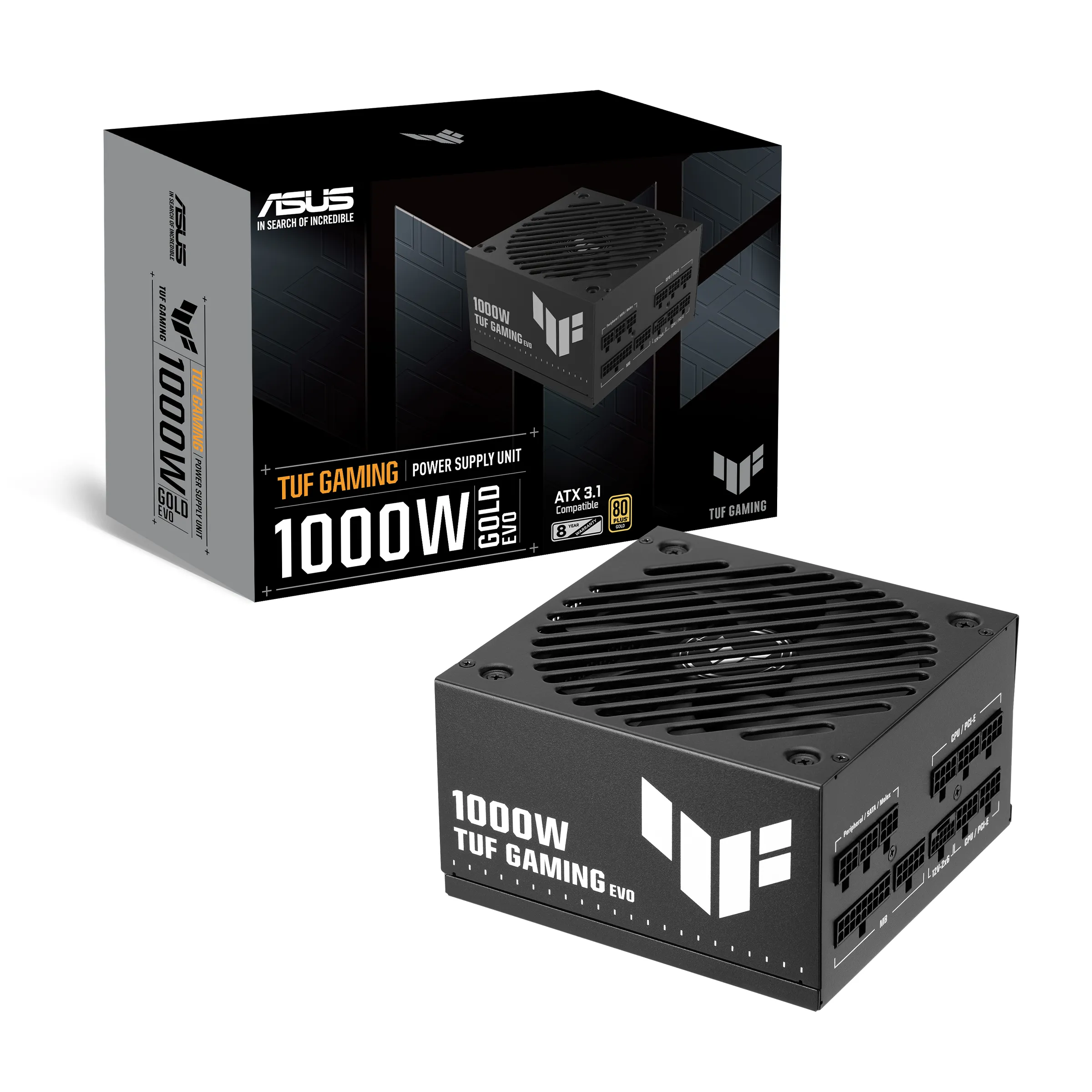 ASUS TUF Gaming Gold EVO 1000W - PSU, 80 Plus Gold