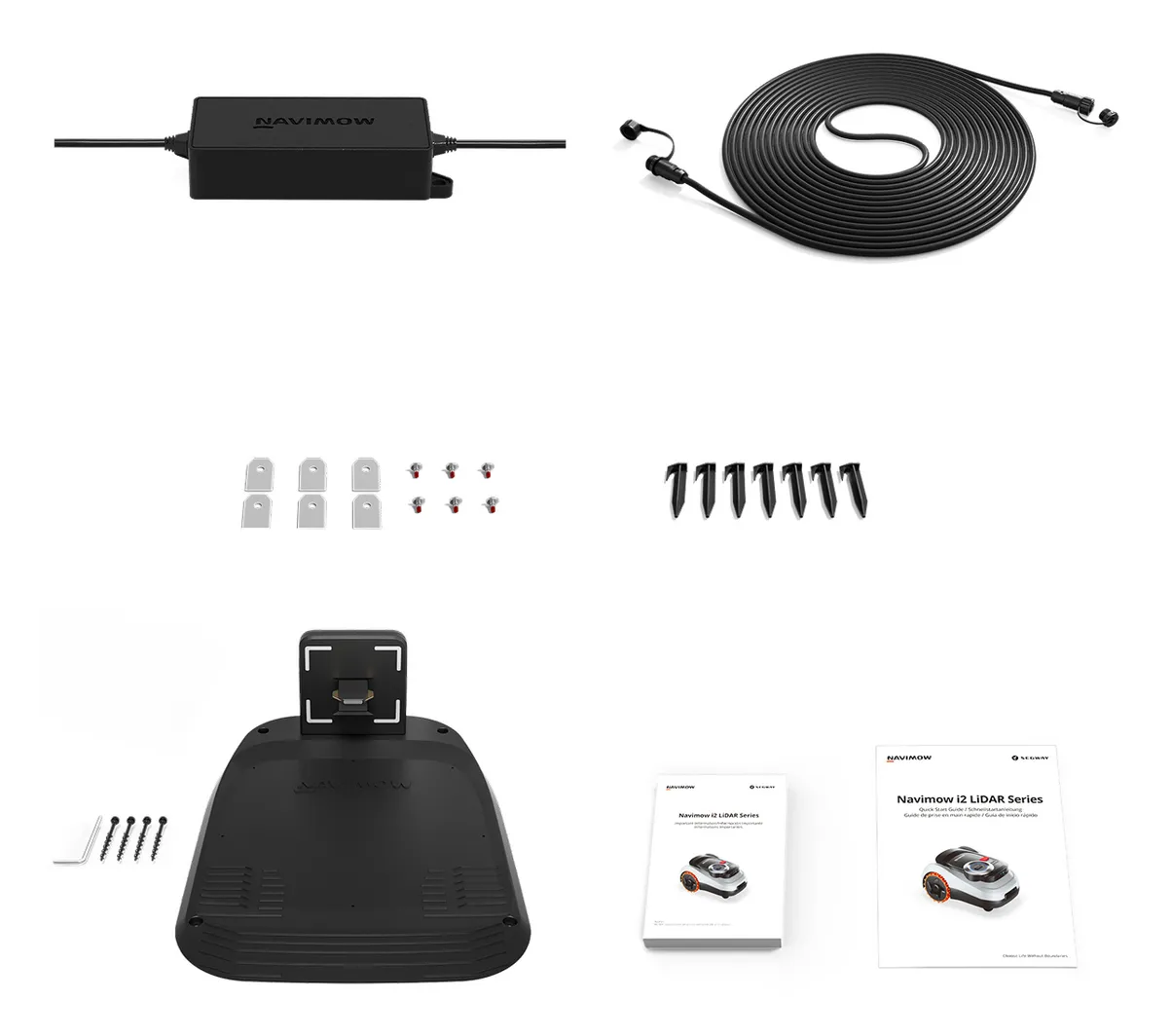 Segway Navimow i215E, LiDAR, RTK, GPS, Wi-Fi, 4G, 1500m&sup2; Robotic Lawn Mower