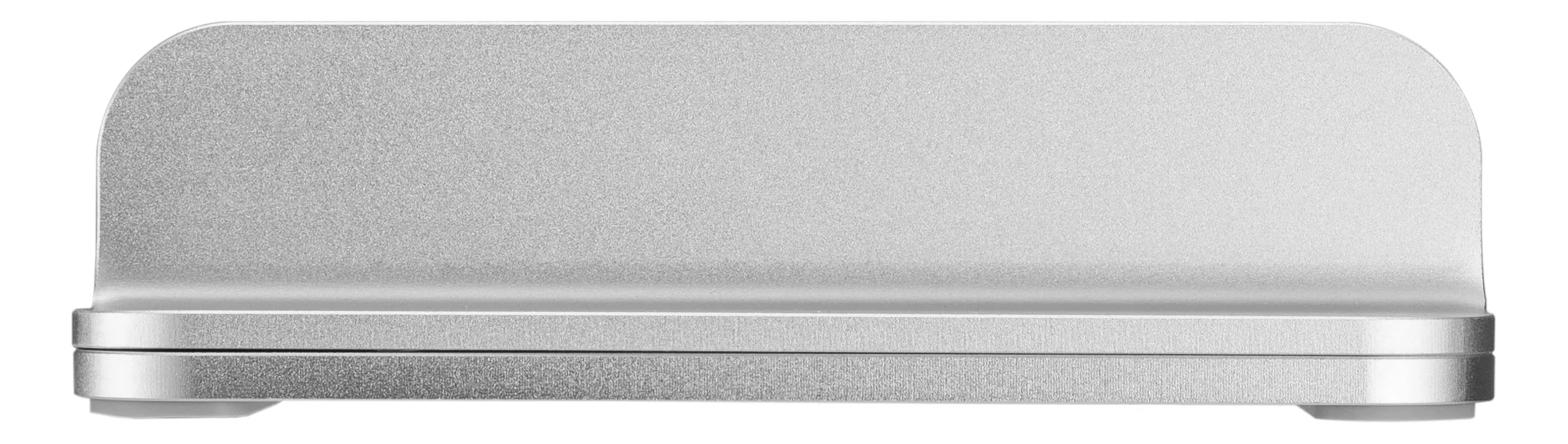 DELTACO Office, Adjustable vertical laptop holder, 5kg, alumimnum