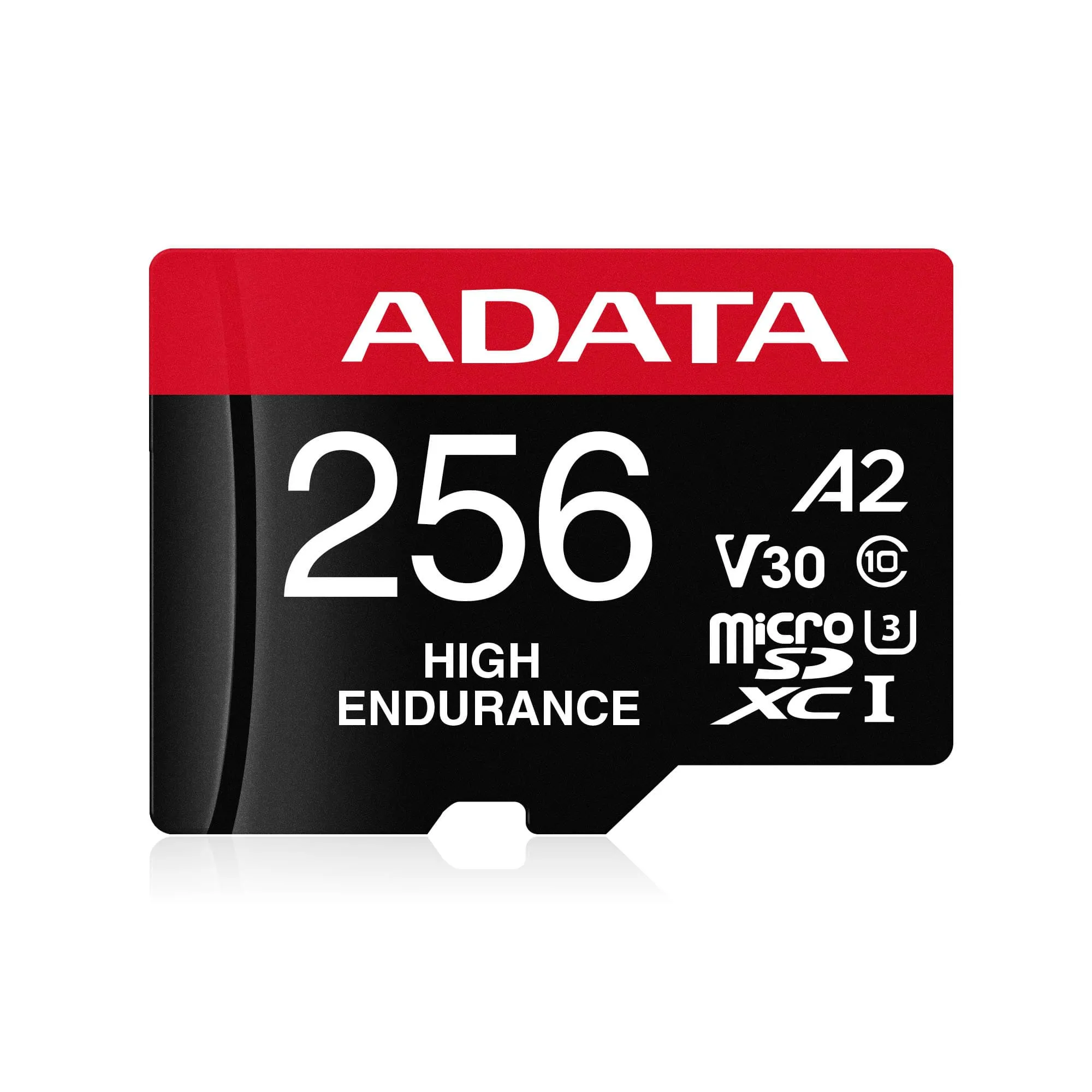 ADATA 256GB UHS-I U3 V30S(R:100MB/s/W:70MB/s) HIGH MicroSD w/adapter