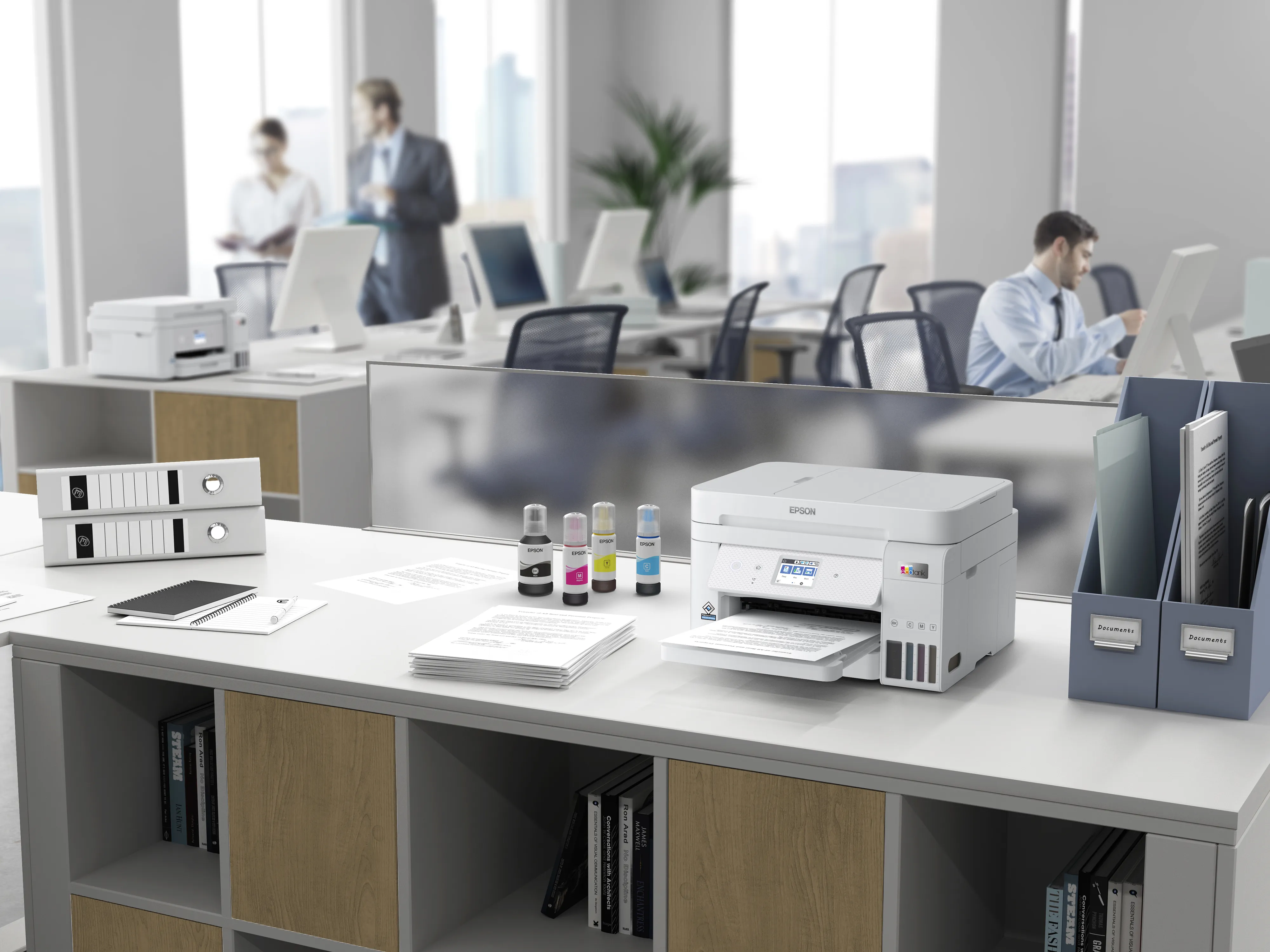 Epson EcoTank ET-4856 A4 - allt-i-ett f&auml;rgbl&auml;ckstr&aring;leskrivare