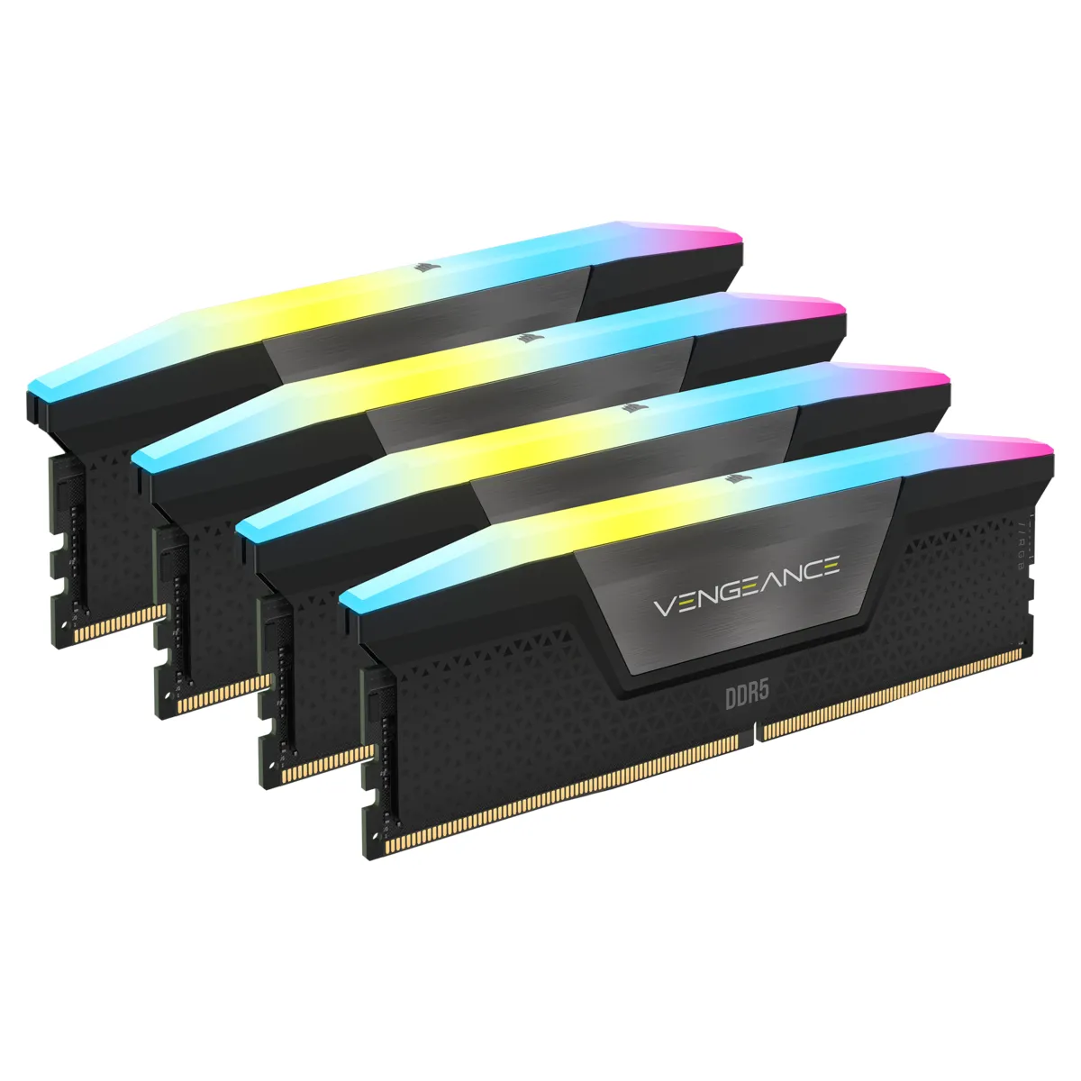 Corsair Vengeance RGB 192 GB (4 x 48 GB) DDR5 5200 MHz, CL38 minne (XMP)