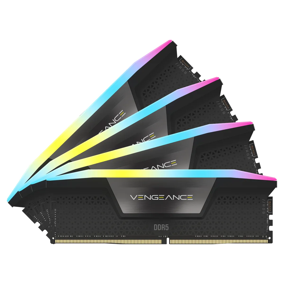 Corsair Vengeance RGB 192 GB (4 x 48 GB) DDR5 5200 MHz, CL38 minne (XMP)