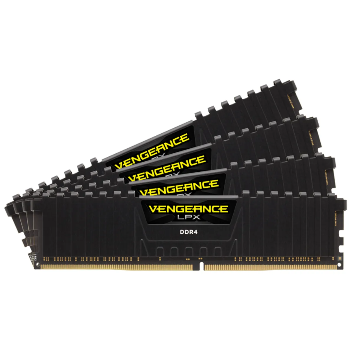 Corsair Vengeance LPX 32GB (4 x 8GB) DDR4 3600 MHz, CL18 - memory, Black