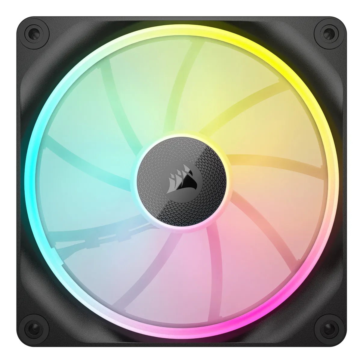Corsair iCUE LINK LX140 RGB, 140mm PWM - chassi fl&auml;kt, svart