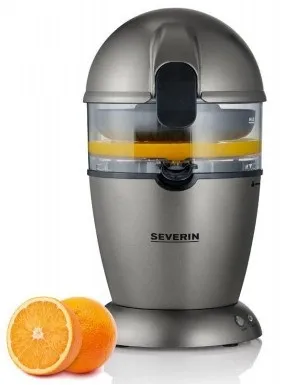 Severin Fully automatic citrus press CP 3537, citrus press (grey/black)