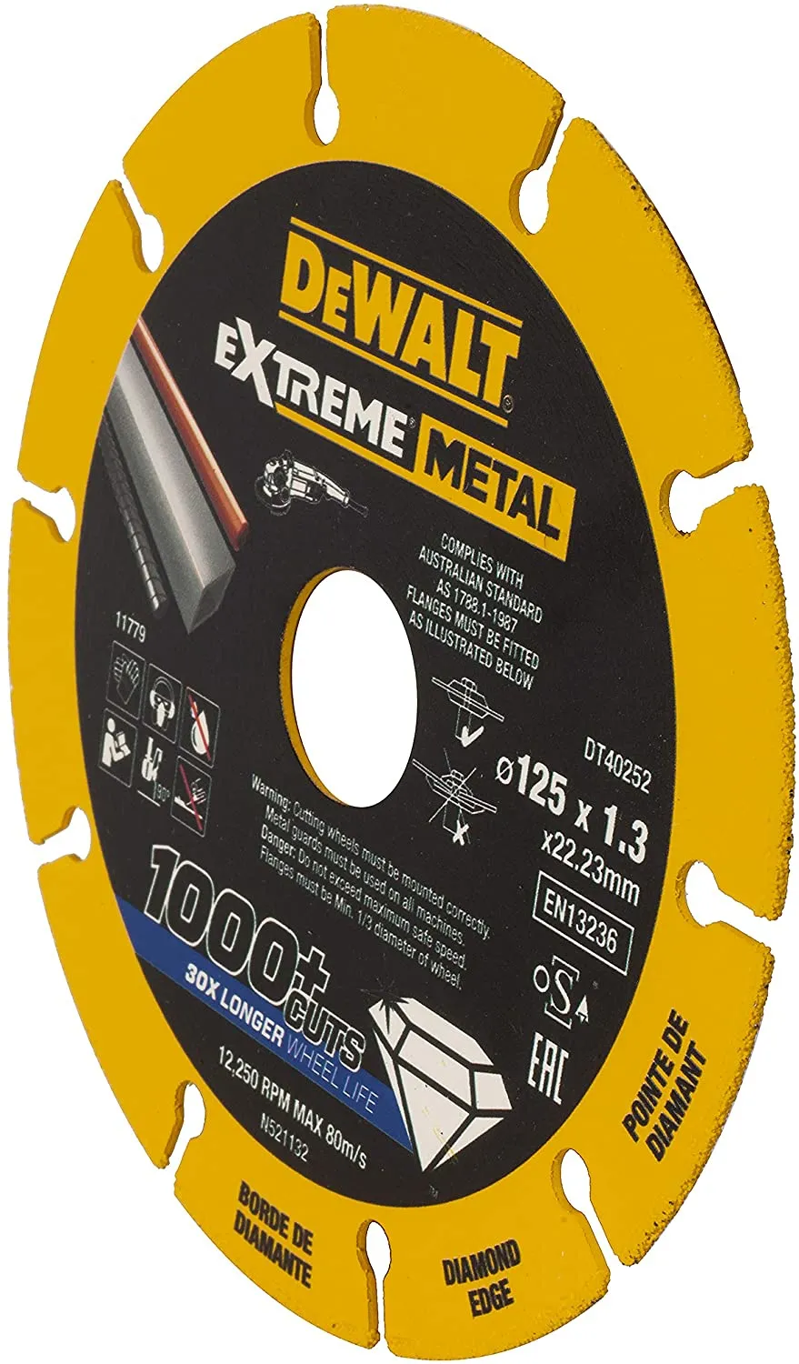 DeWALT Extreme Metal DT40252 - diamant