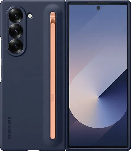 Samsung Galaxy Z Fold6 S-Pen Case - fodral med penna, navy