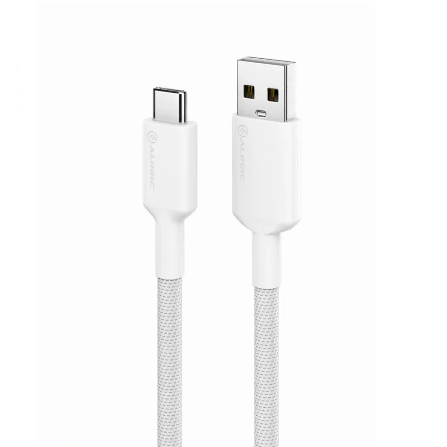 Alogic Elements Pro USB-A – USB-C - cable, 1 m, White