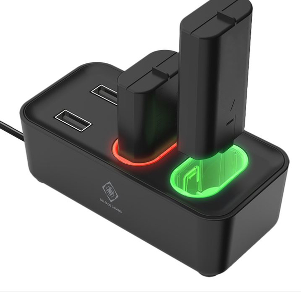 Deltaco Gaming Xbox Series S/X akkujen latausasema