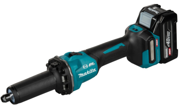 Makita XGT -akkukäyttöinen suorahiomakone 40 V, ilman akkua ja laturia