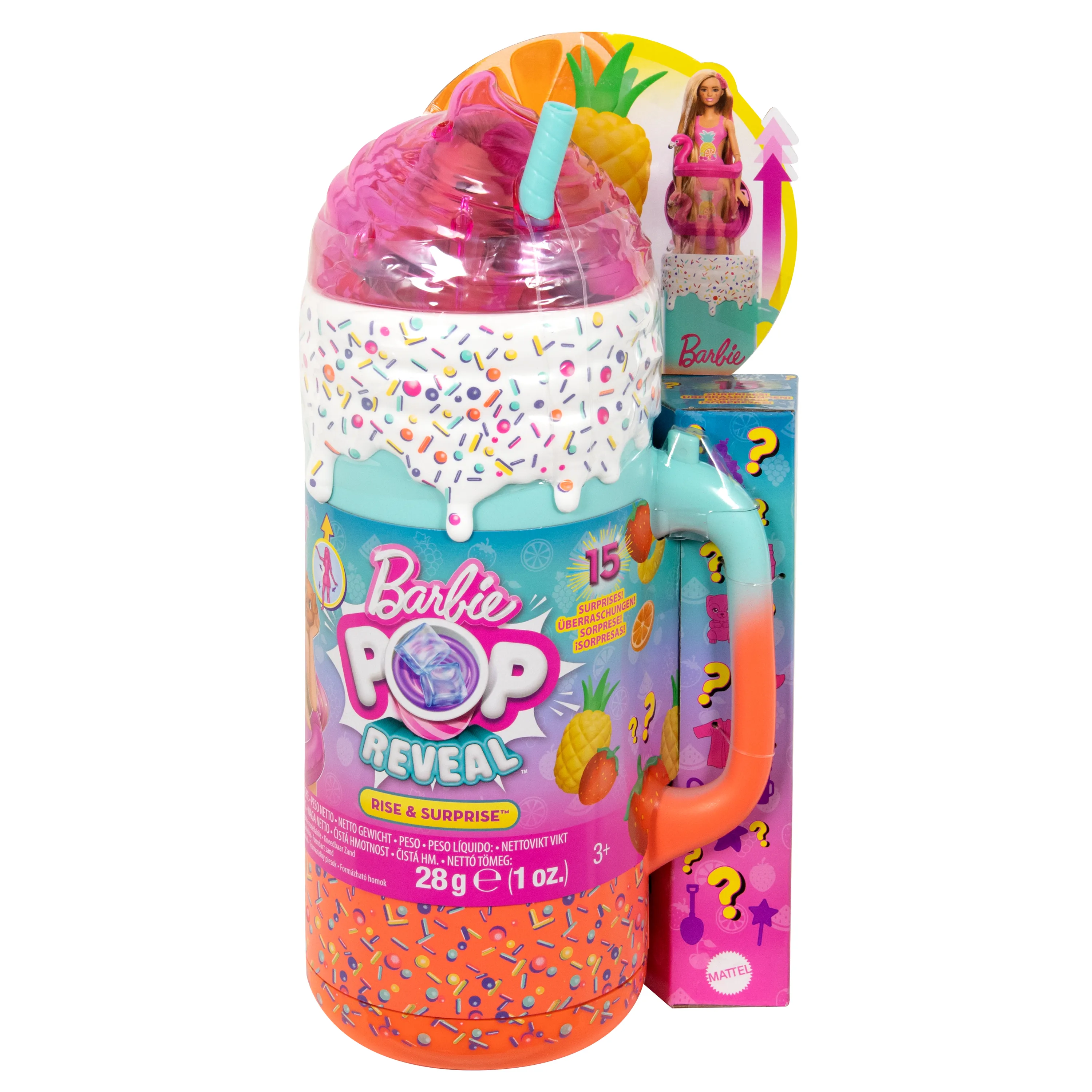 Mattel Barbie Pop! Reveal Fruit Series Gift Set - Tropical Smoothie, Doll