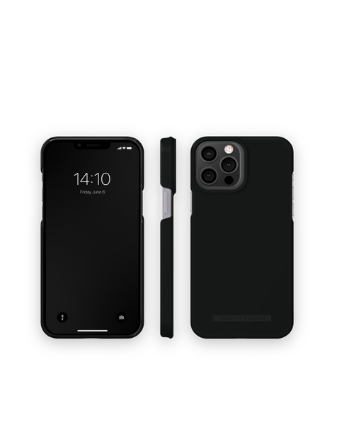 iDeal of Sweden Seamless Case, iPhone 13 Pro Max -suojakuori, Coal Black