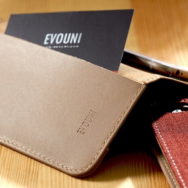 Evouni K66 Black Nano - Leather Case for iPhone 6 and iPhone 6 Plus (iPhone 6 Plus - 5,5&quot;)
