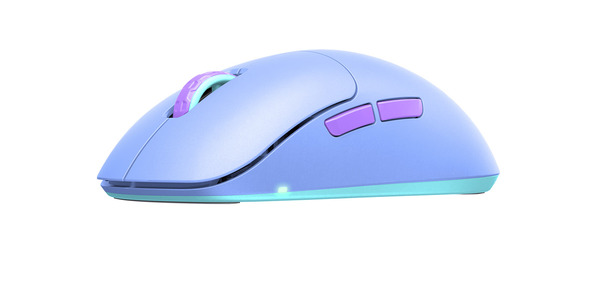Xtrfy M8 Wireless Gaming Mouse, Frosty Purple