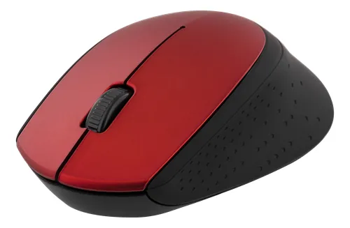 Deltaco MS-462 - wireless mouse, Red