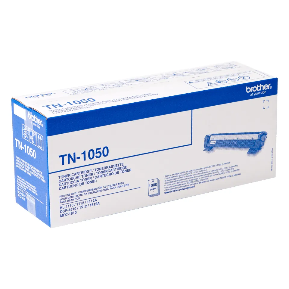 Brother TN-1050 lasertoner, svart