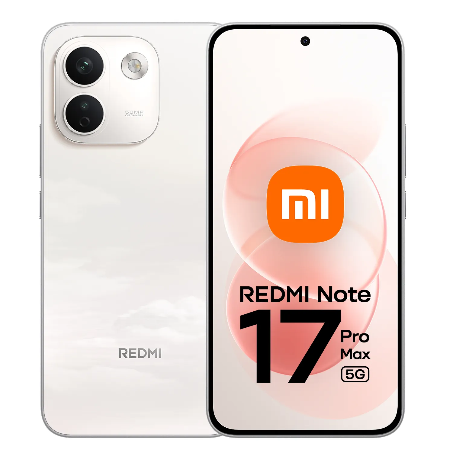 Xiaomi Redmi Note 17 Pro Max 5G 8/256 Gt -puhelin, Cloud Blush