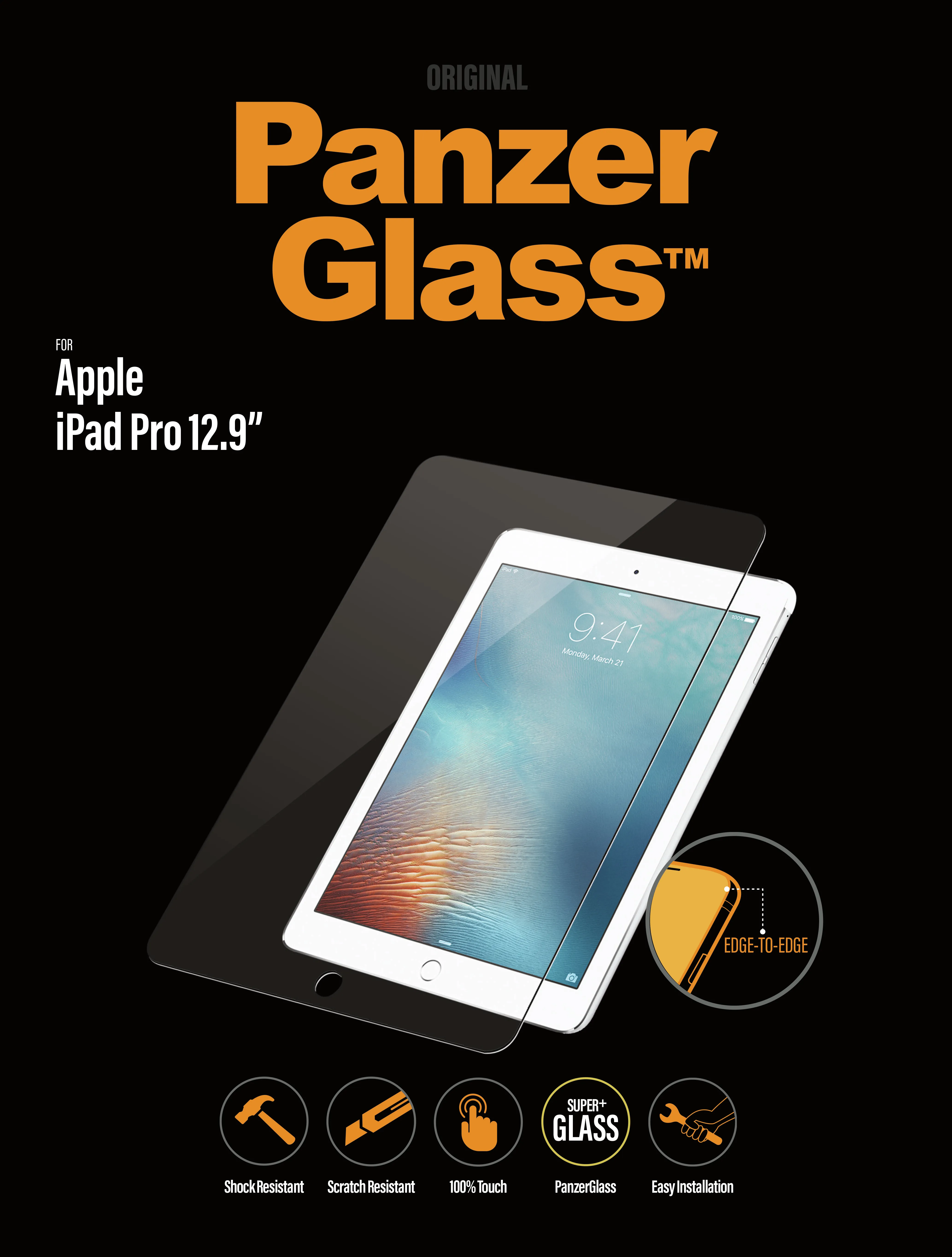 PANZERGLASS IPAD PRO
