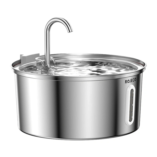 ROJECO RYSJSLTH-17 3.2 Litre 304 Stainless Steel Cat Water Fountain